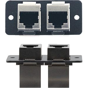 Solución redonda W4545(B) mesa toma corriente y pasacables